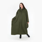  Ballonmantel von AKH Fashion aus Materialmix, 1365.06985, Schwarz-Lime, Raute, Schick
