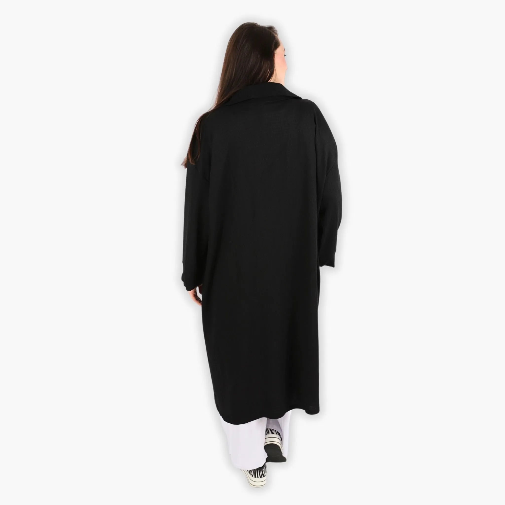  AKH Fashion Mantel in gerader Form, aus Viskose, 1288.06934, Schwarz, Kariert, Schick