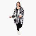 Shirt von AKH Fashion aus Viskose in gerader Form, ausgefallene Lagenlook Mode