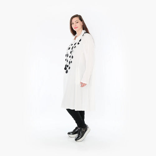  A-Form Bluse von AKH Fashion aus Viskose, 1380.06606, Weiß, Schick, Modern, Bequem