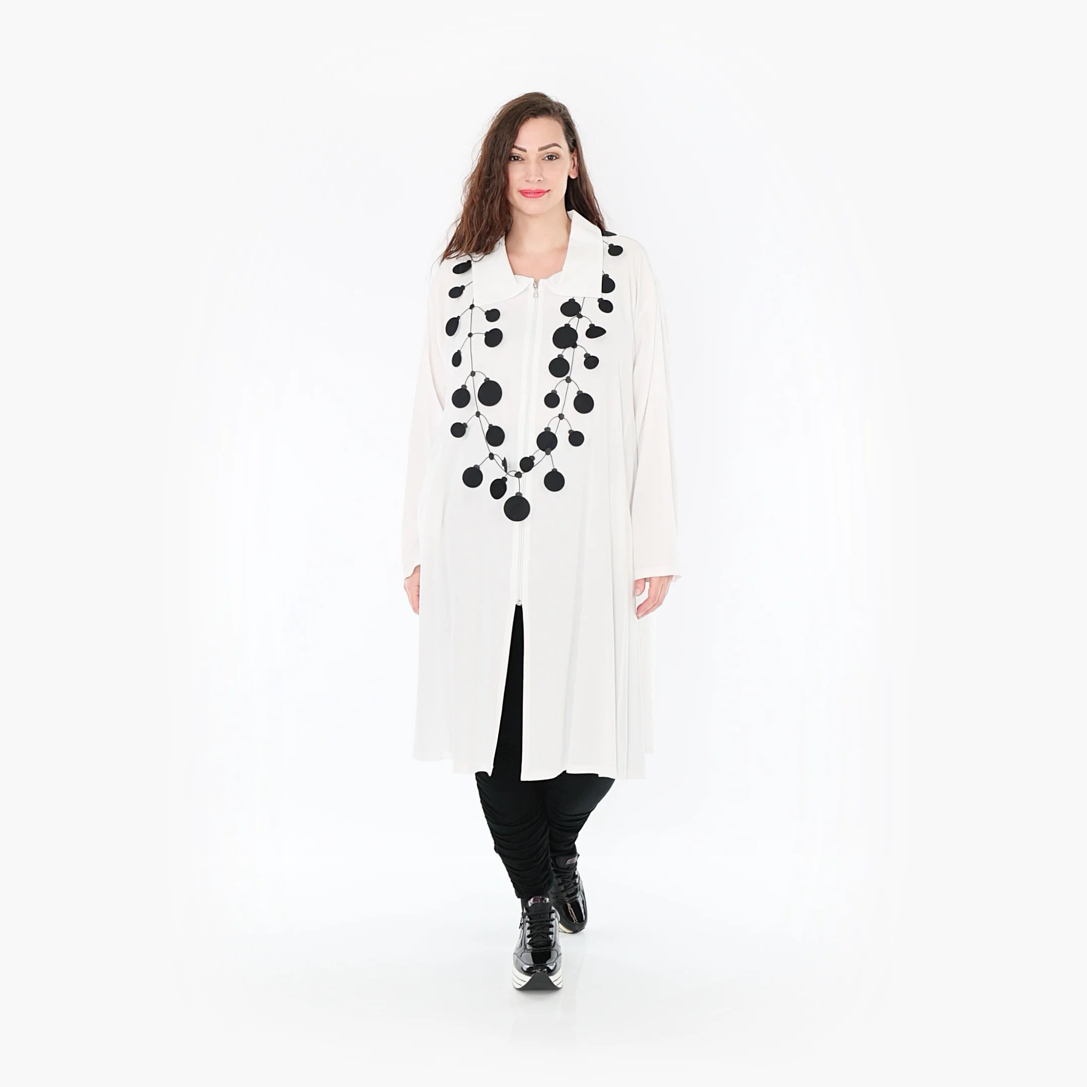  A-Form Bluse von AKH Fashion aus Viskose, 1380.06606, Weiß, Schick, Modern, Bequem
