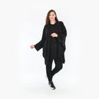 Bluse von AKH Fashion aus Viskose in kastiger Form, ausgefallene Lagenlook Mode