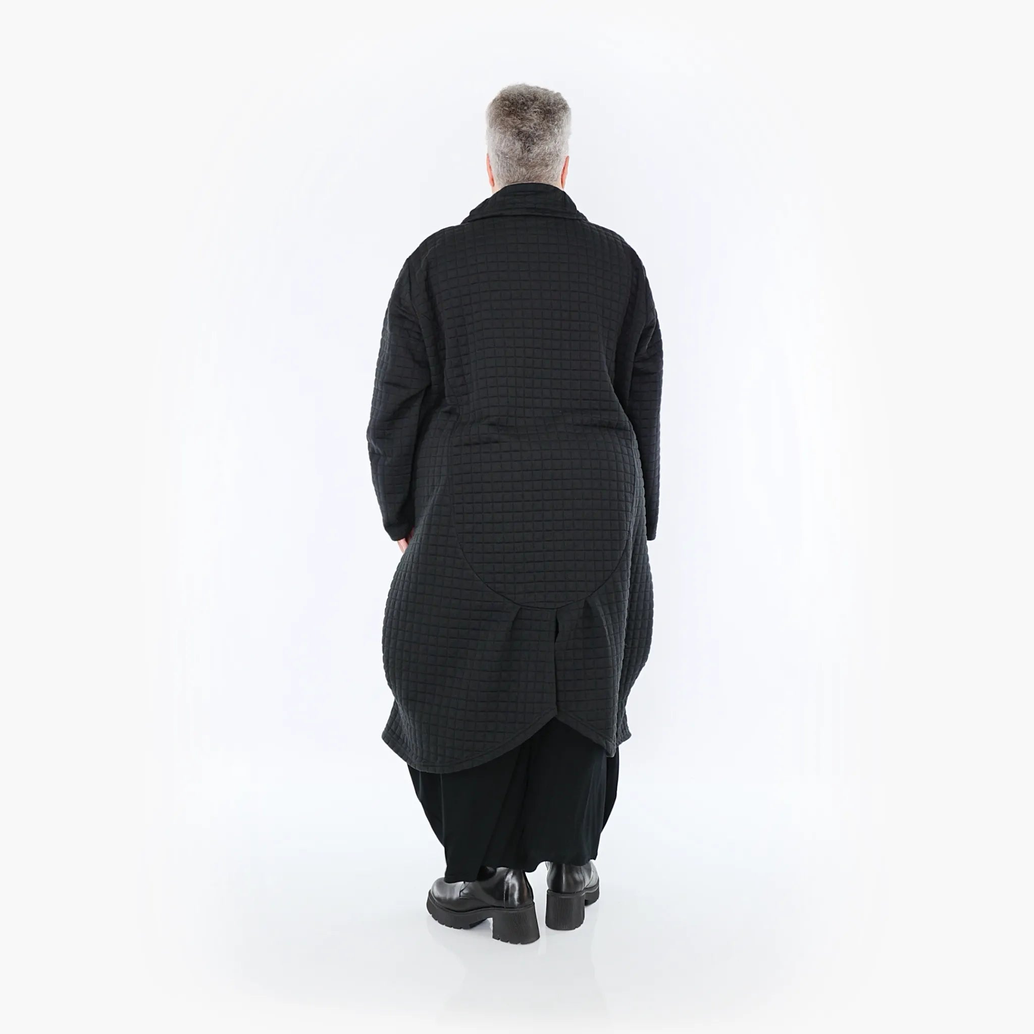  Ballonmantel von AKH Fashion aus Materialmix, 1393.06885, Schwarz, Schick, Modern, Bequem