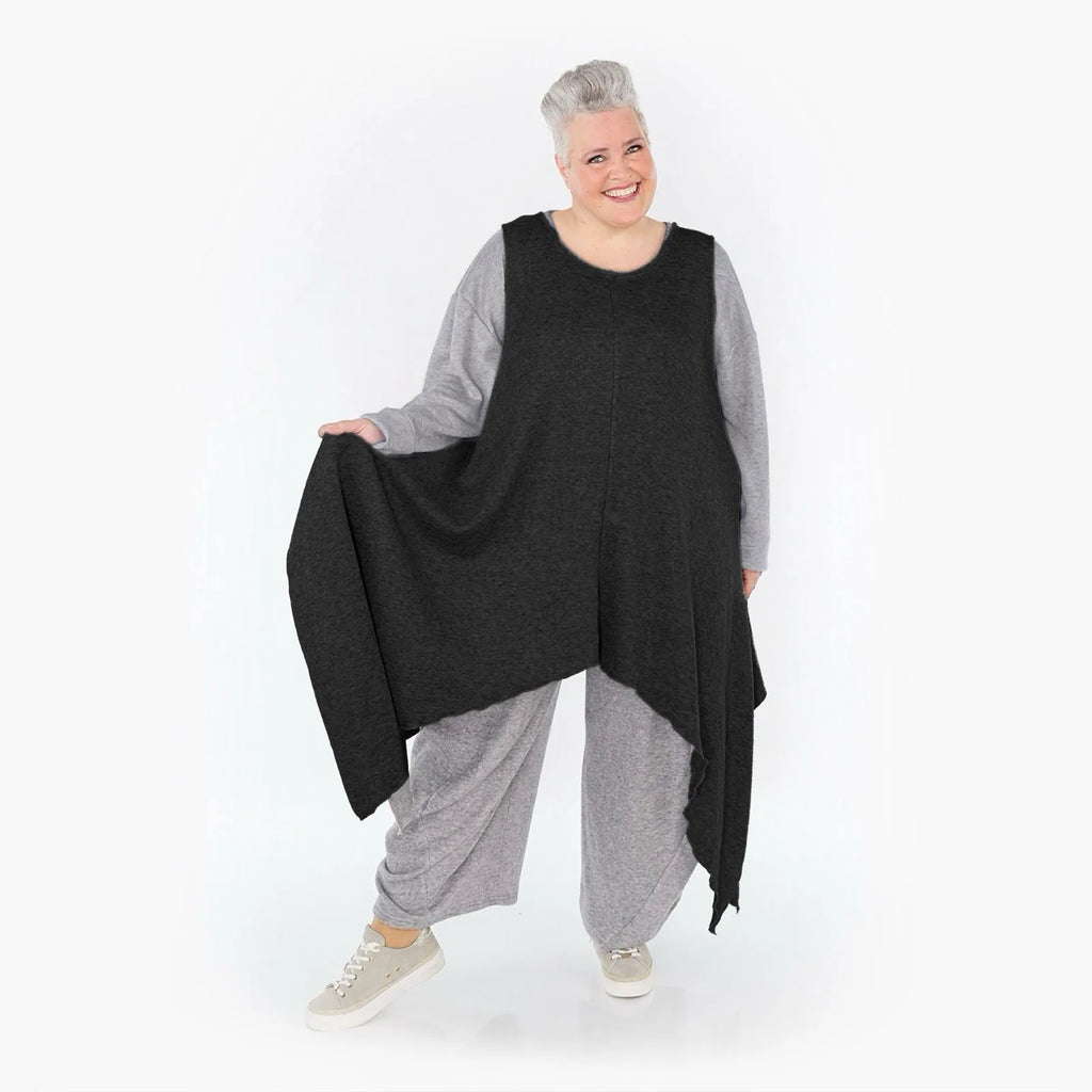 A-Form Tunika von AKH Fashion aus Viskose, ausgefallene, zeitlose Lagenlook Mode