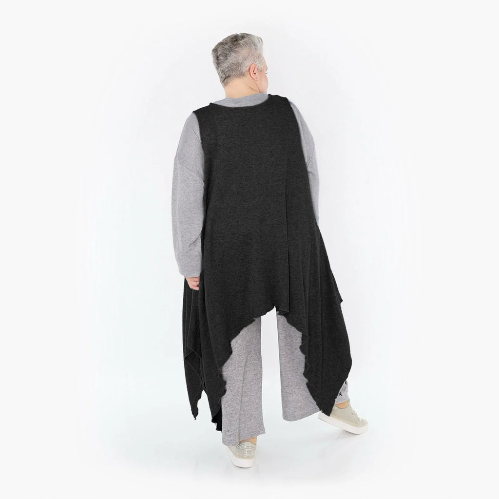 A-Form Tunika von AKH Fashion aus Viskose, ausgefallene, zeitlose Lagenlook Mode