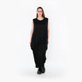 A-Form Top von AKH Fashion aus Viskose, 1531.03071, Schwarz, Ausgefallen, Zeitlos, Schick