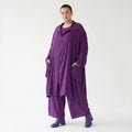 Ballonhose von AKH Fashion aus Viskose, 1576.07189, Lila, Ausgefallen, Zeitlos, Schick