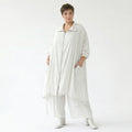 Ballonhose von AKH Fashion aus Viskose, 1576.07189, Weiß, Ausgefallen, Zeitlos, Schick