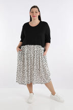 A-Form Kleid von AKH Fashion aus Viskose, ausgefallene, zeitlose Lagenlook Mode