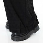 Ballonhose von AKH Premium aus Viskose, P1020.7007, Schwarz, Punkte, Ausgefallen, Zeitlos