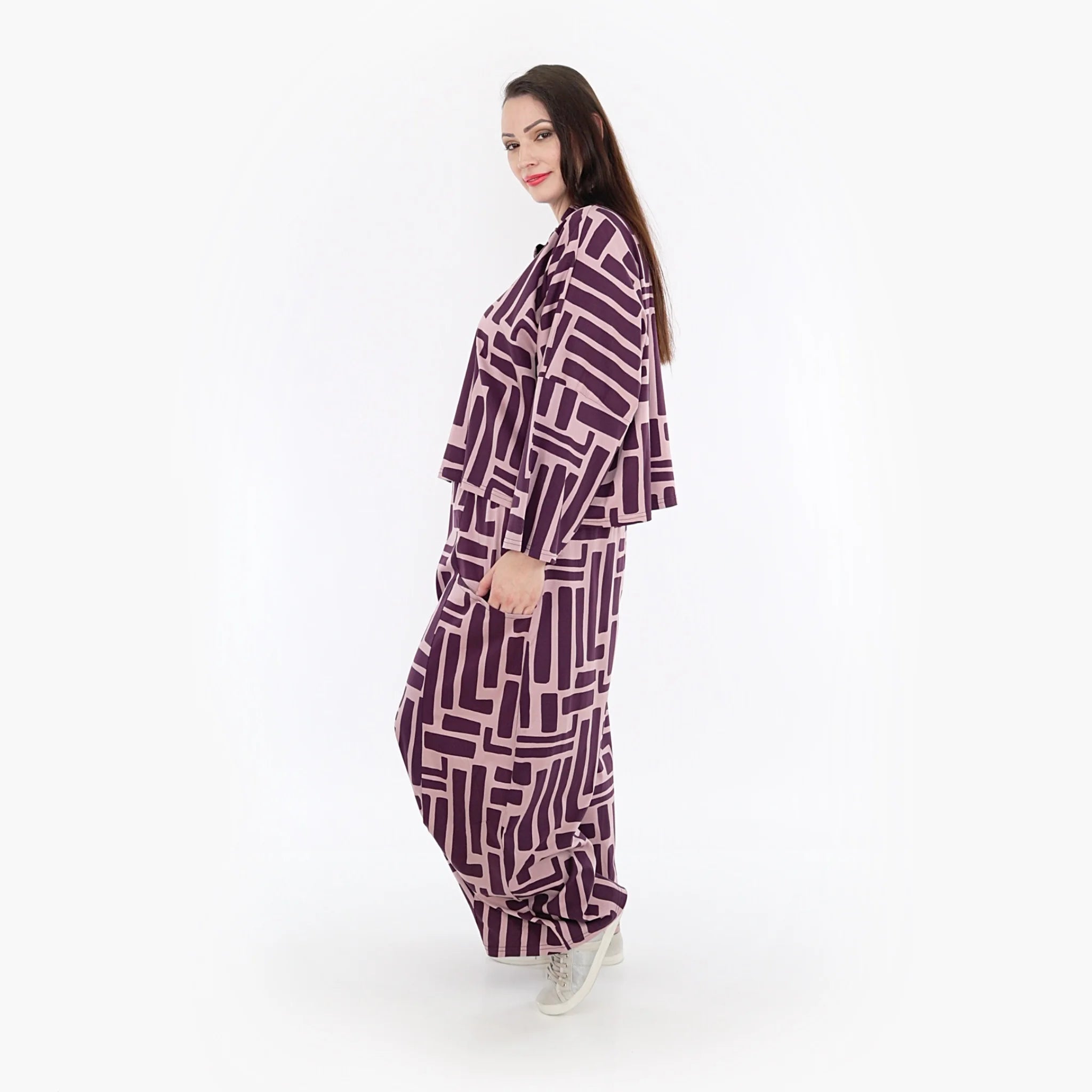  Ballonhose von AKH Fashion aus Viskose, 1318.08069, Beere-Rosa, Schick, Modern, Bequem