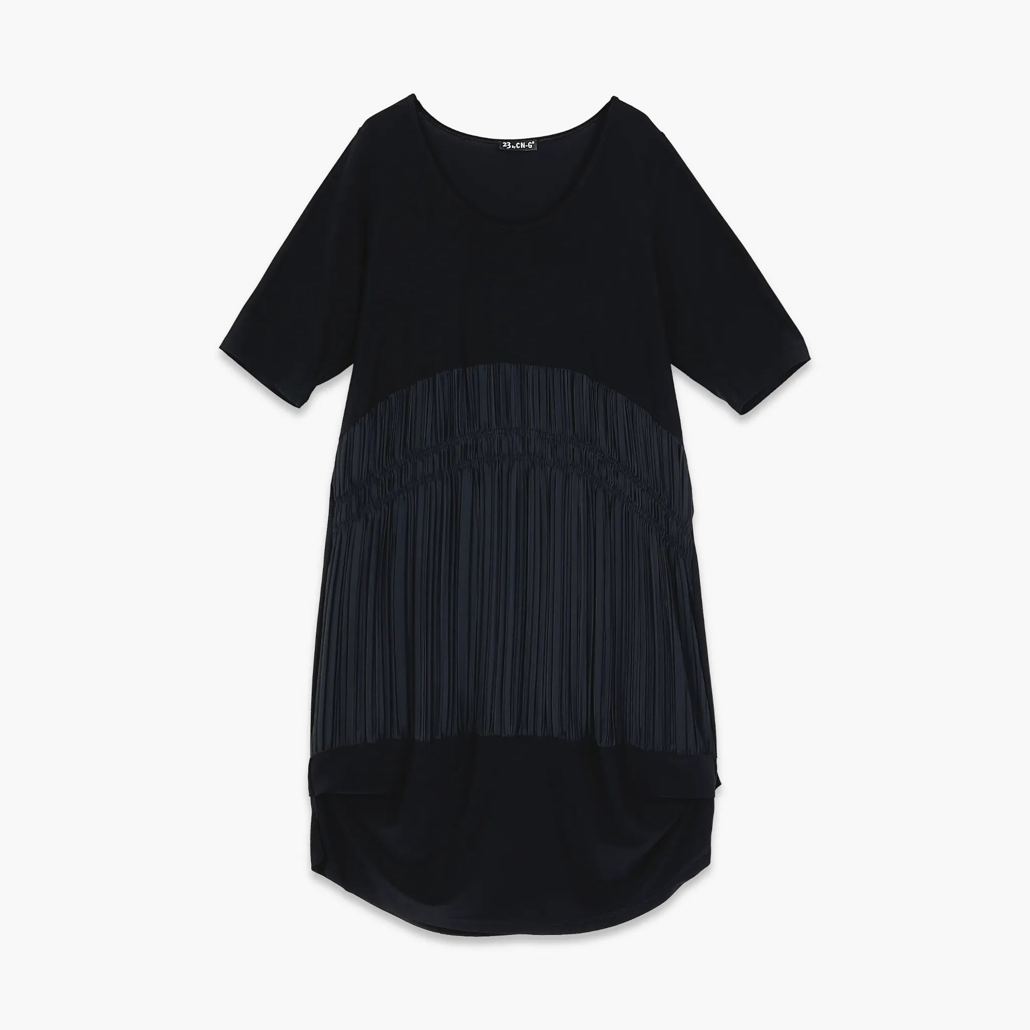  Kleid von CN-G aus Viskose, 1532, Schwarz, Schick, Modern, Bequem, Extravagant