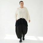 AKH Premium Bigshirt in kastiger Form, aus Baumwolle, P1032.2601, Weiß, Ausgefallen, Zeitlos
