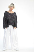 AKH Fashion · Shirt · Rayan-Blossom · 3017 · Dunkelblau