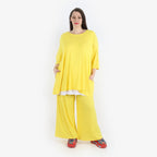 Oversize Damen Hose, Papita, Viskose, gerader Form, Lagenlook Mode, große Größen - SEELENlook