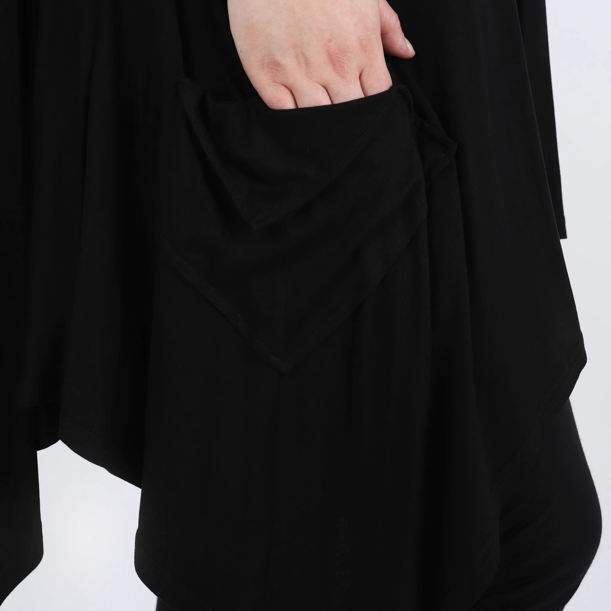 A-Form Weste von AKH Fashion aus Viskose, ausgefallene, zeitlose Lagenlook Mode