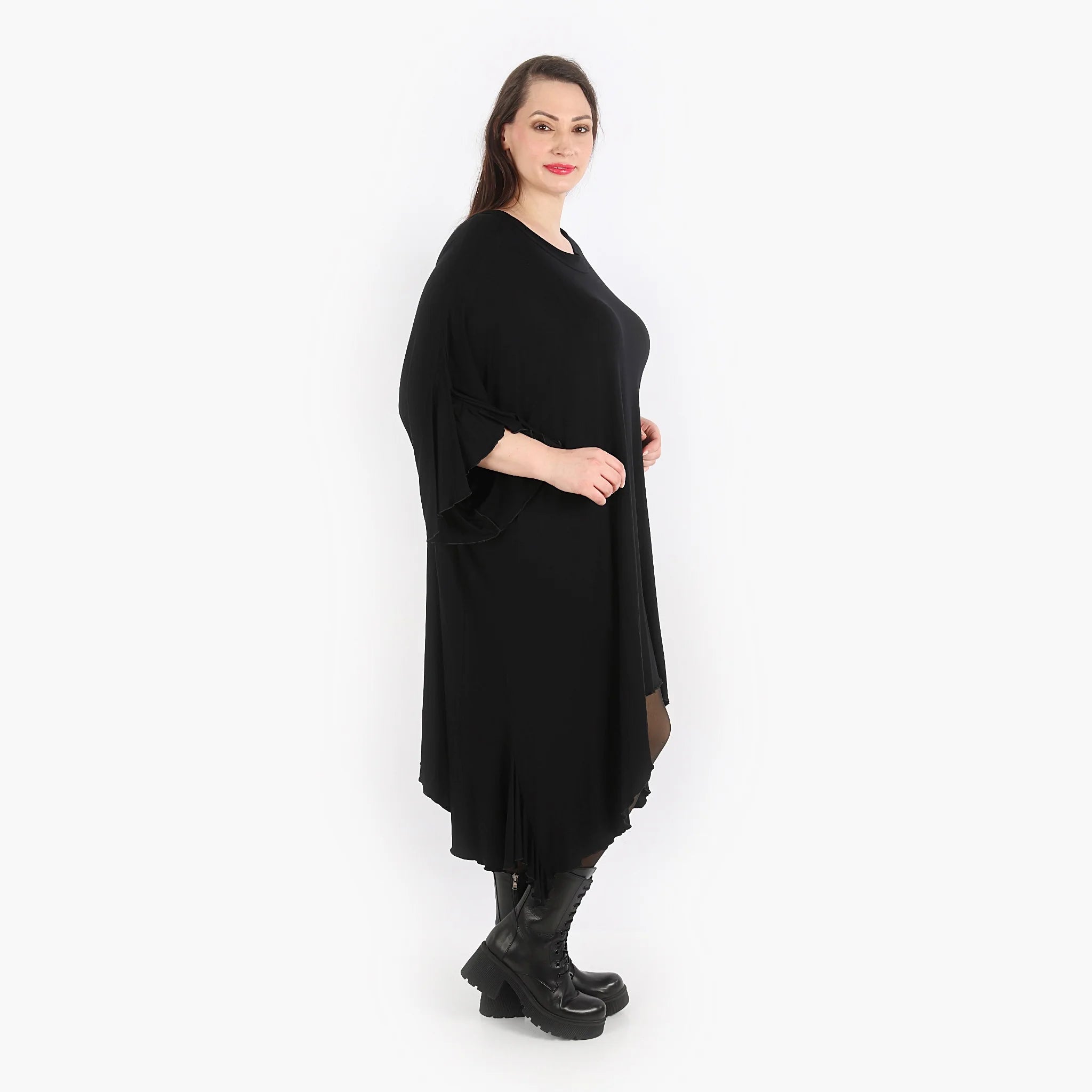 A-Form Shirt von AKH Fashion aus Viskose, ausgefallene, zeitlose Lagenlook Mode