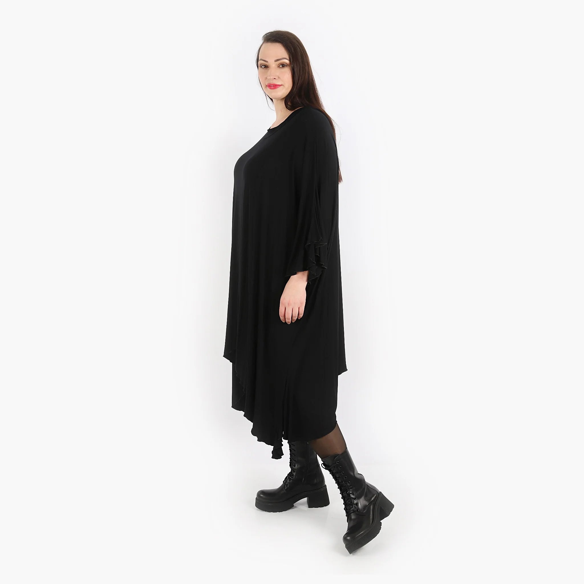 A-Form Shirt von AKH Fashion aus Viskose, ausgefallene, zeitlose Lagenlook Mode