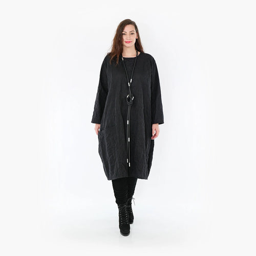 Kleid von AKH Fashion aus Viskose in gerader Form, ausgefallene Lagenlook Mode