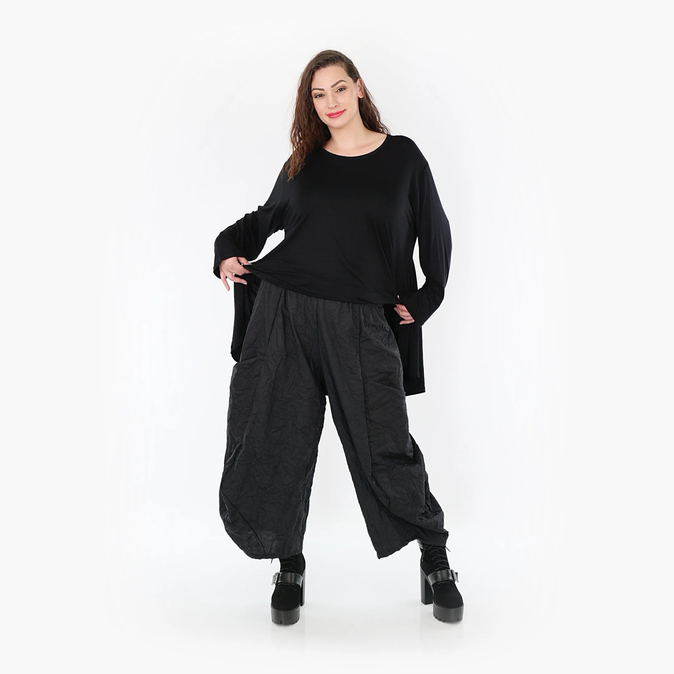 Ballonhose von AKH Fashion aus Viskose, ausgefallene, zeitlose Lagenlook Mode