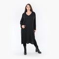  A-Form Kleid von AKH Fashion aus Viskose, 1325.06982, Schwarz, Schick, Modern, Bequem