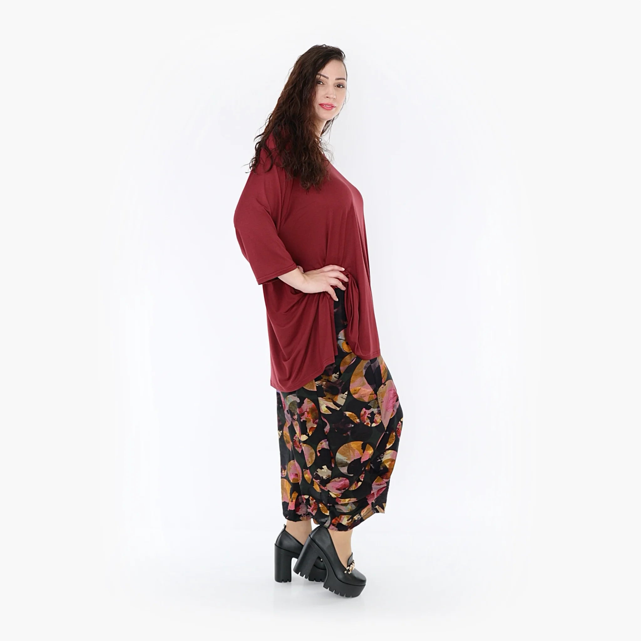 Ballonhose von AKH Fashion aus Viskose, ausgefallene, zeitlose Lagenlook Mode