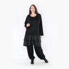 A-Form Shirt von AKH Fashion aus Viskose, ausgefallene, zeitlose Lagenlook Mode