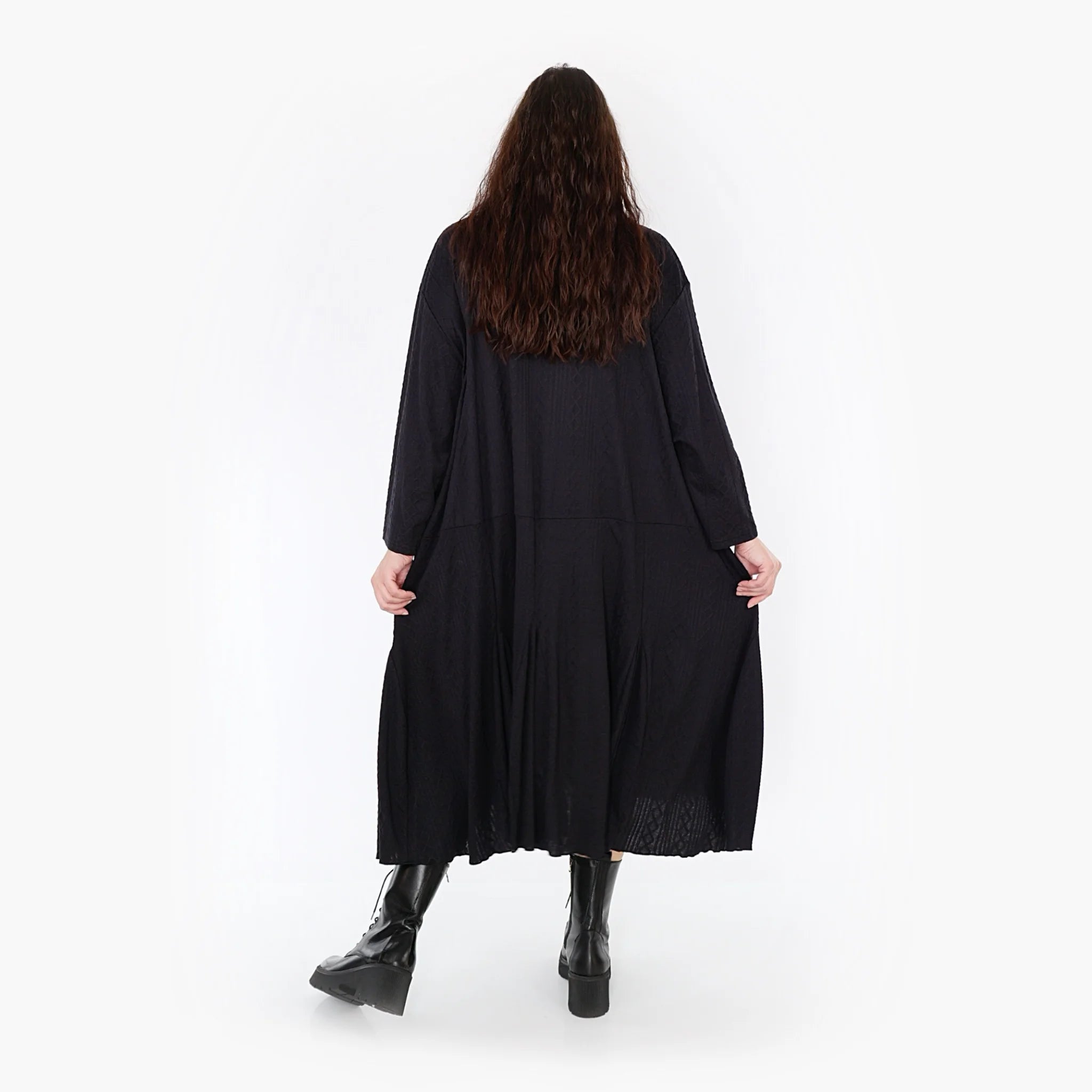 A-Form Kleid von AKH Fashion aus Viskose, 1340.06972, Schwarz, Schick, Modern, Bequem