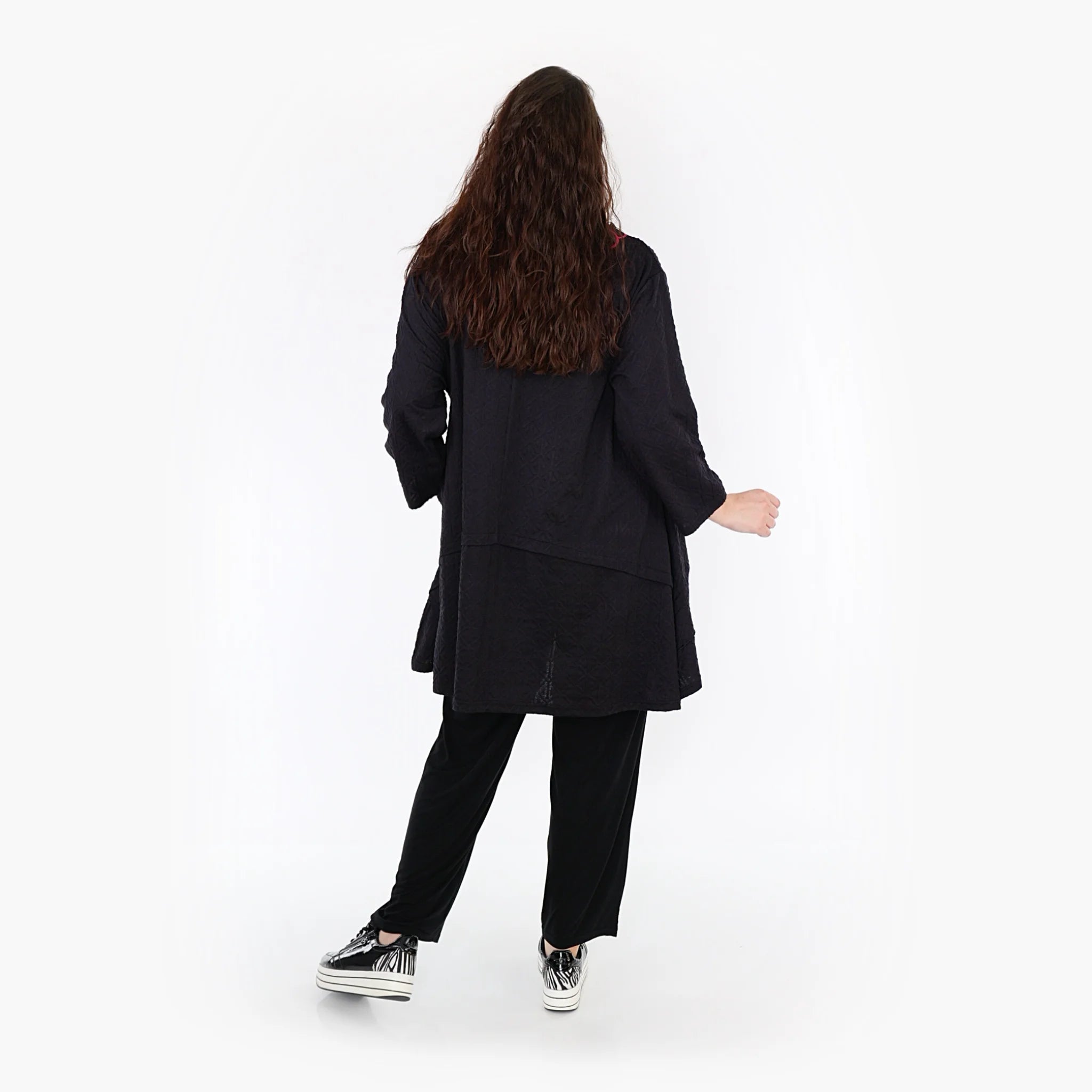  A-Form Shirt von AKH Fashion aus Viskose, 1342.06976, Schwarz, Schick, Modern, Bequem