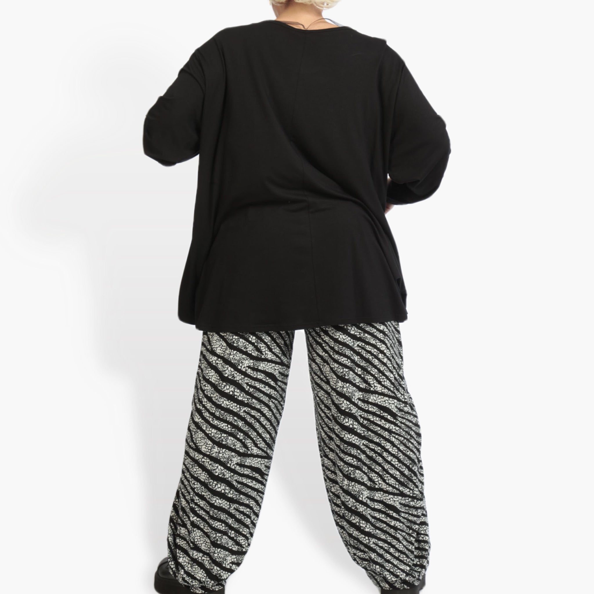 Ballonhose von AKH Fashion aus Viskose, ausgefallene, zeitlose Lagenlook Mode