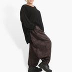  Hose von AKH Fashion aus Materialmix, 0958.06824, Braun, Schick, Modern, Bequem